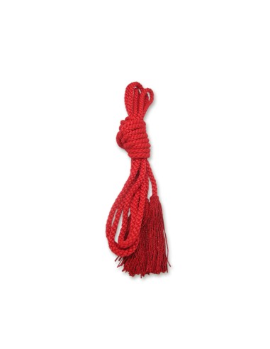 Cingulo Cordon Con Borlas Cordones Rojo