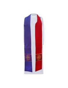 Estola Reversible Morada...