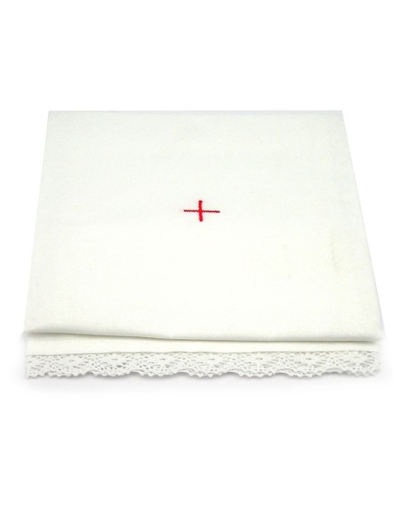 Cubre Ambon Bordado Vela Con Libro Y Texto Palabra De Dios Kzs/694 Morado