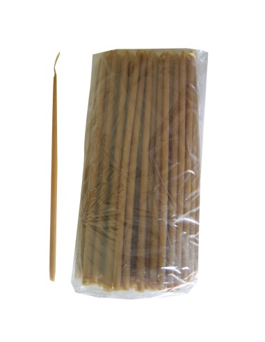 Candelas Cera Abeja Natural Paquete 1 Kilo