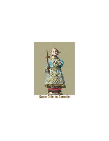 Estampa Con Oracion N.R/1/1 Santo Nizzzzzo Del Remedio 7x11cm