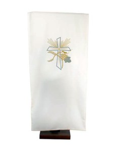 Cubre Ambon Bordado Cruz...