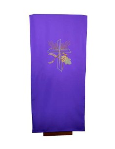 Cubre Ambon Bordado Cruz...