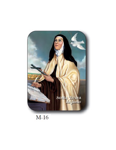 Estampa Mini M-16 Santa Teresa De Jesus 4. 4x6cm