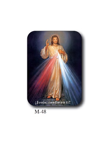 Estampa Mini M-48 Misericordia Jesus Confio En Ti 4. 4x6cm