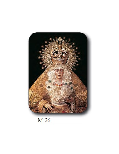 Estampa Mini M-26 Virgen Macarena 4. 4x6cm