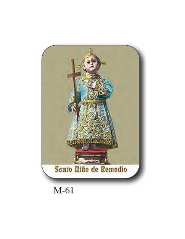 Estampa Mini M-61 Santo Nizzzzzo Del Remedio 4. 4x6cm