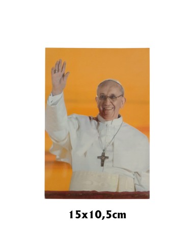 Postal Papa Francisco  10.5x15cm