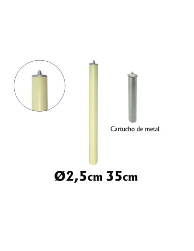 Simil Vela Completo 25X350mm Con...