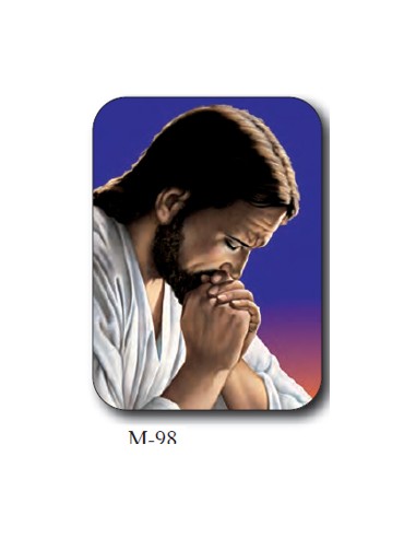 Estampa Mini M-98 Jesus Orando 4. 4x6cm