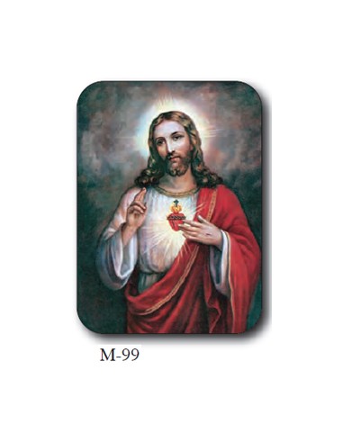 Estampa Mini M-99 Sagrado Corazon De Jesus Bendiciendo 4. 4x6cm