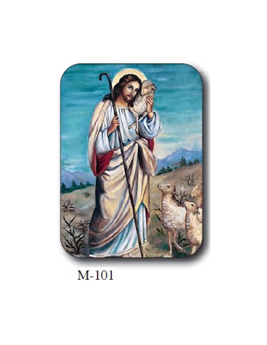Estampa Mini M-101 Jesus Buen Pastor 4. 4x6cm