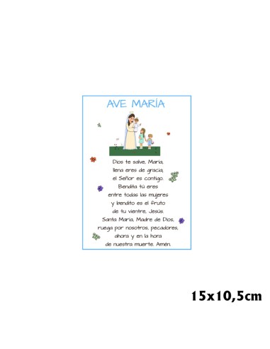 Postal Ave Maria Infantil Po-2
