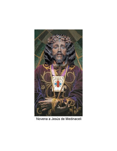 Novena Jesus De Medinacelli 7. 5 X 13. 5