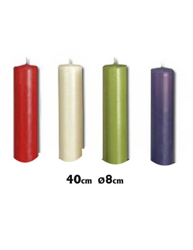 Vela Adviento 80X40 4 Colores...