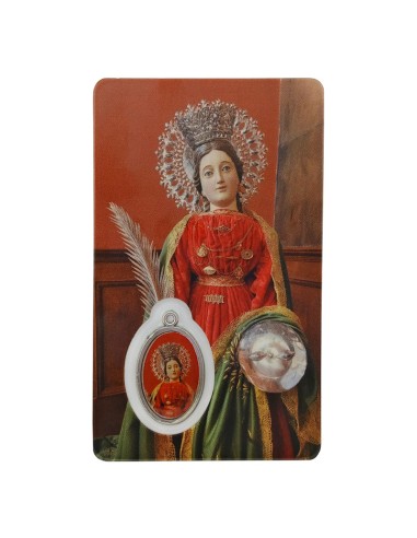 Estampa Cm N31020 Santa Lucia De...