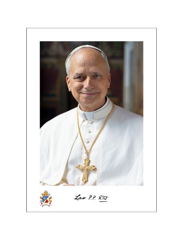 Poster Para Cuadro Papa Leon XIV 35x50cm Pm-26