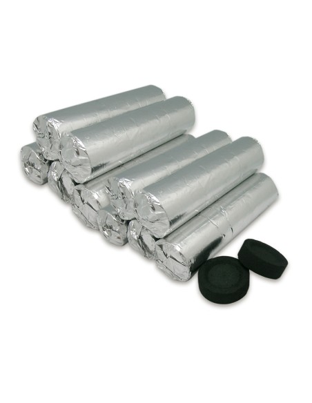 Caja Carbon 100 Pastillas 40mm Encendido Rapido