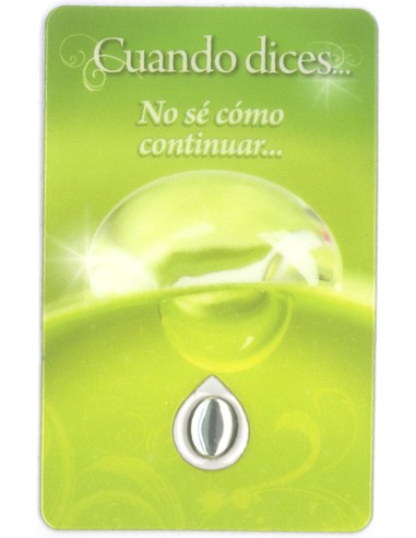 Estampa Con Gota De Agua D608 Cuando...