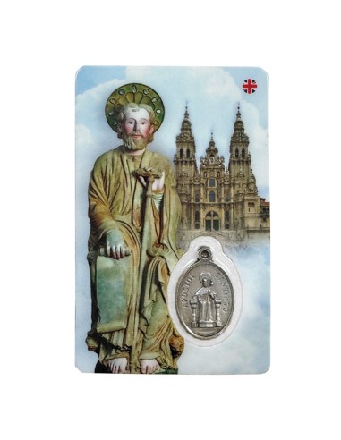Estampa Cm N31000 St James Pilgrim S...