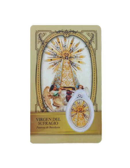 Estampa Cm N31004 Virgen Sufragio De Benidorm