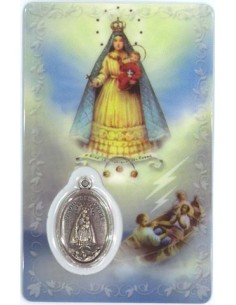 Estampa Cm N3355 Virgen Del...