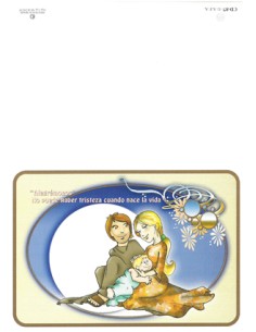 Diptico Navidad 21x15cm Cd-87