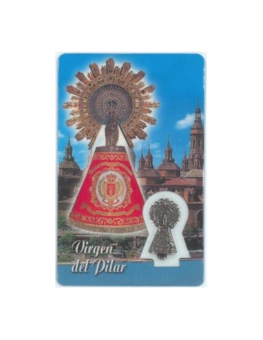 Estampa Cm N3195 Virgen Pilar