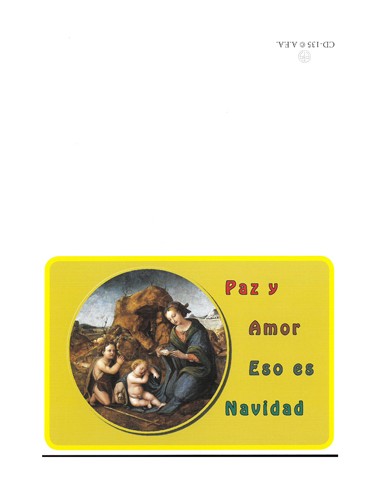 Diptico Navidad 21x15cm Nacimiento...