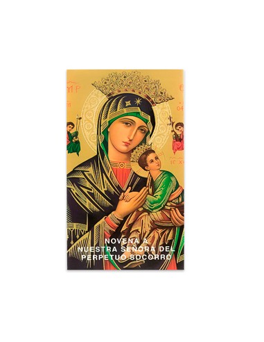 Novena Virgen Del Perpetuo Socorro 7. 5 X 13. 5