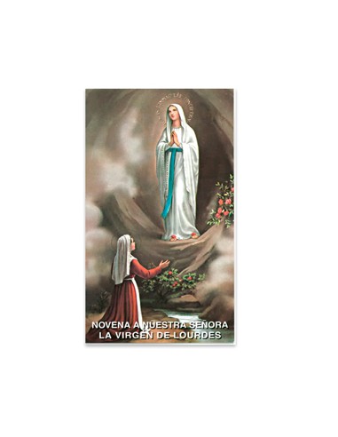 Novena Virgen De Lourdes 7. 5 X 13. 5