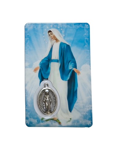 Estampa Cm N302 Virgen Milagrosa