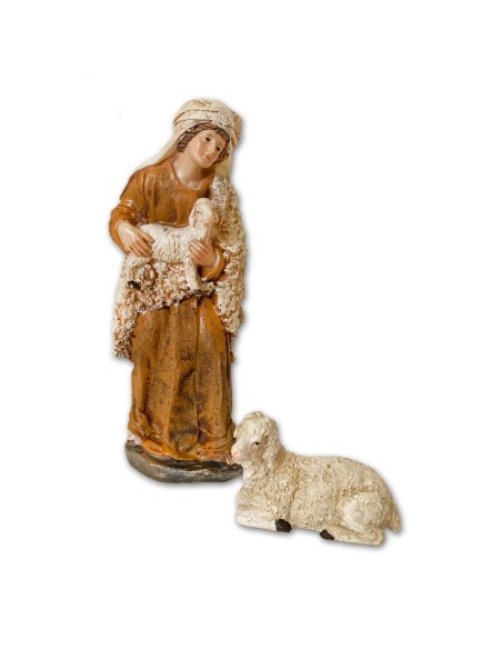 Nacimiento Clasico Tipo Lienzado 11 Figuras 20cm Altura PR8 y 9