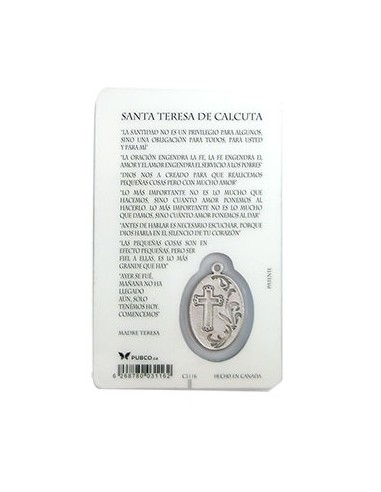 Estampa Cm N3116 Santa Teresa De Calcuta