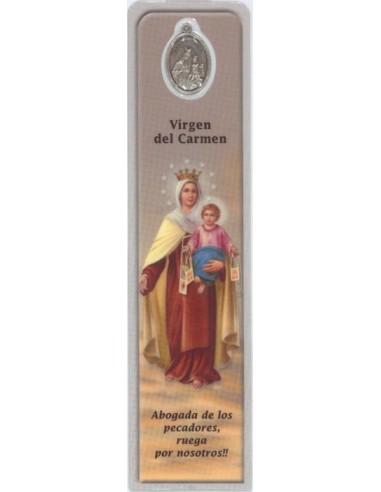 Separador Con Medalla N325 Virgen Del Carmen