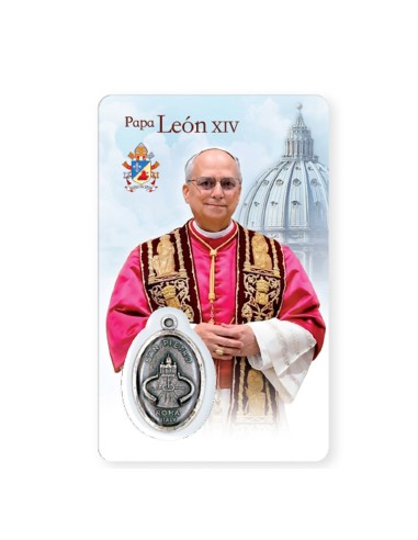 Estampa Cm N3126 Papa Leon XIV