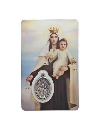 Estampa Cm N325 Virgen Del Carmen...