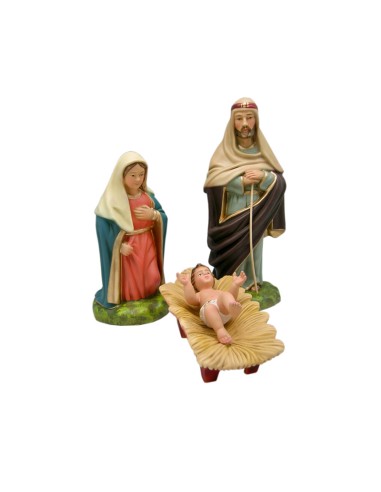 Nacimiento Esc 3 Figuras 25cm Niño...