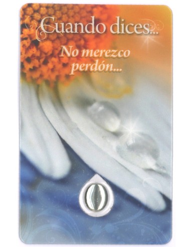 Estampa Con Gota De Agua D607 Cuando...