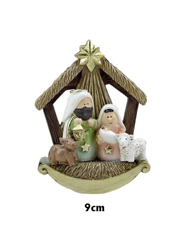 Nacimiento Sagrada Familia 10x7cm PCA...