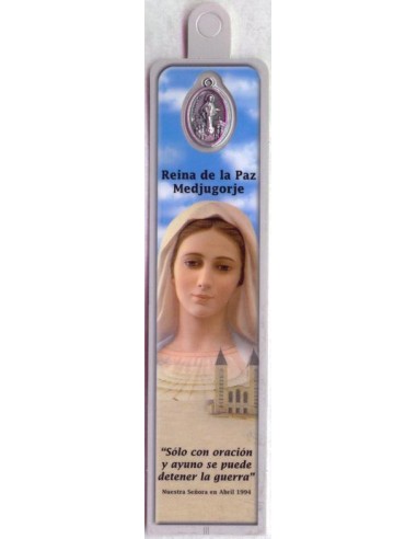 Separador Con Medalla N338 Virgen De...