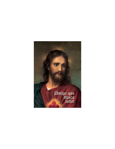 Estampa Con Oracion S-151/1 Amigo Que...