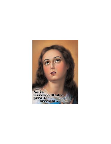 Estampa Con Oracion S-1002/1 Cara...