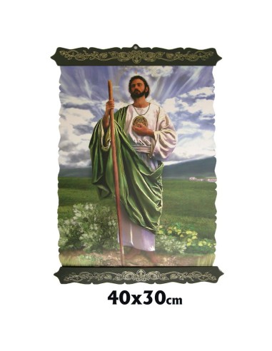 Pergamino 40x30cm San Judas Lamina...