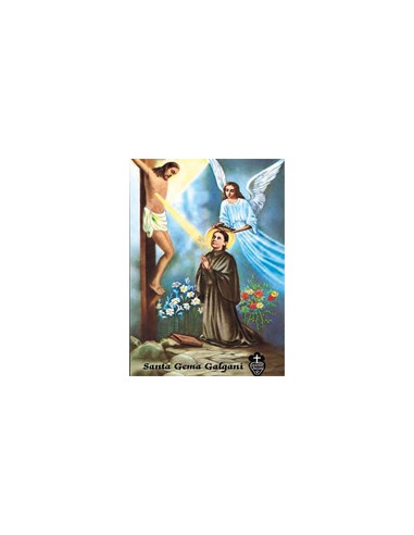 Estampa Con Oracion S-19/B/1 Virgen...
