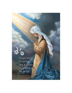 Estampa Con Oracion...