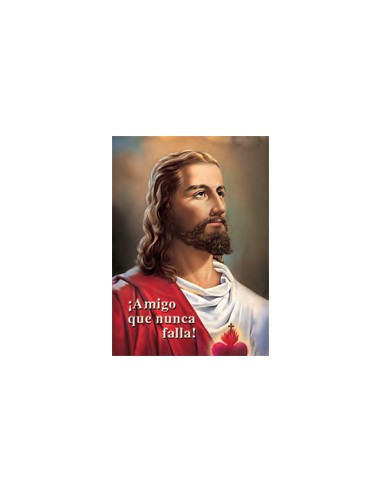 Estampa Con Oracion S-174/1 Amigo Que...