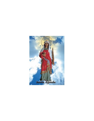 Estampa Con Oracion S-73/1 Santa...