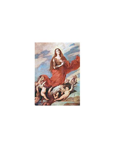 Estampa Con Oracion S-6/1/1 Maria...