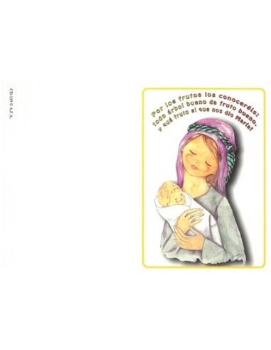 Diptico Navidad 21x15cm Cd-119